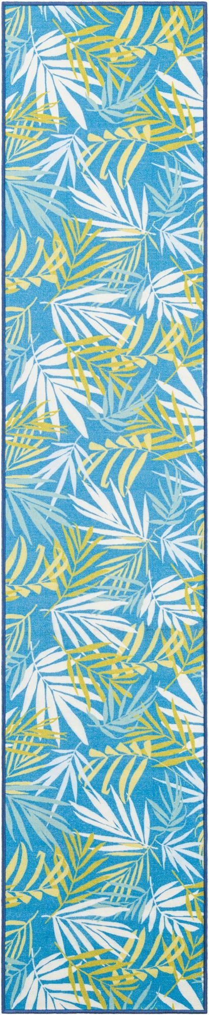  2' x 10'  Washable Jill Zarin Caribbean Indoor / Outdoor Runner Rug