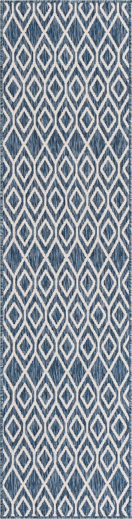  2' x 8'  Washable Jill Zarin Turks and Caicos Indoor / Outdoor Runner Rug