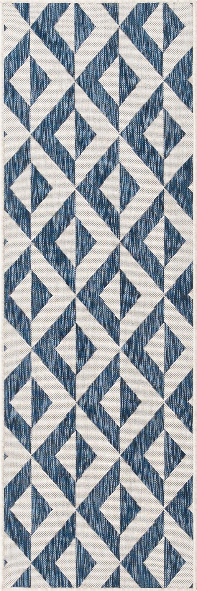  2' x 6'  Washable Jill Zarin Napa Indoor / Outdoor Runner Rug