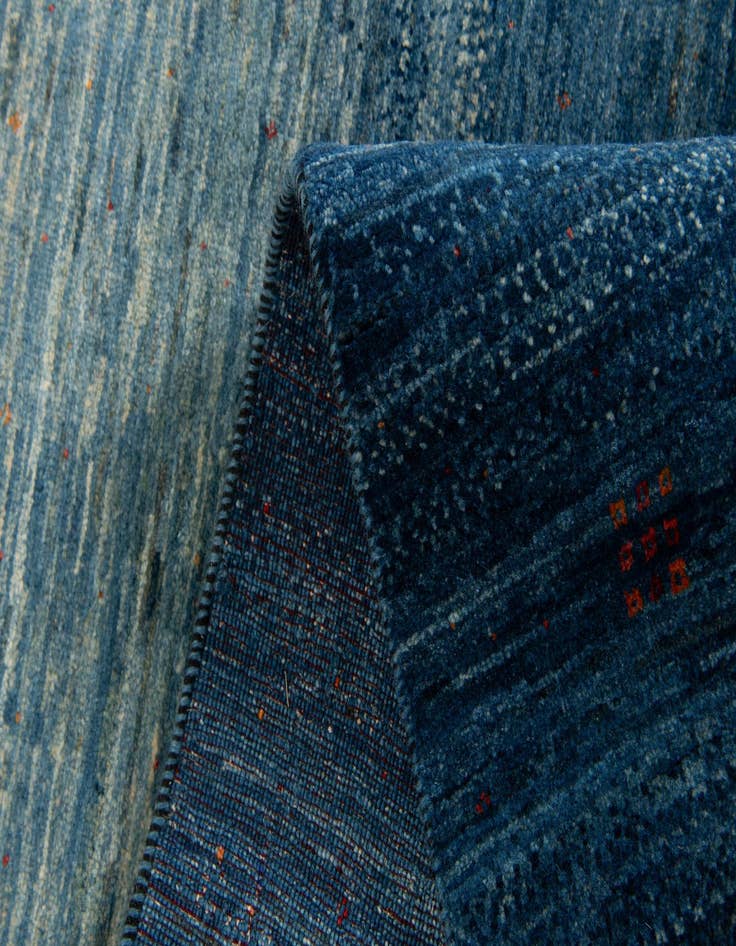 Detail image of  2' 9 x 9' 10  Hand Knotted Kashkuli Gabbeh Persian Wool Runner Rug