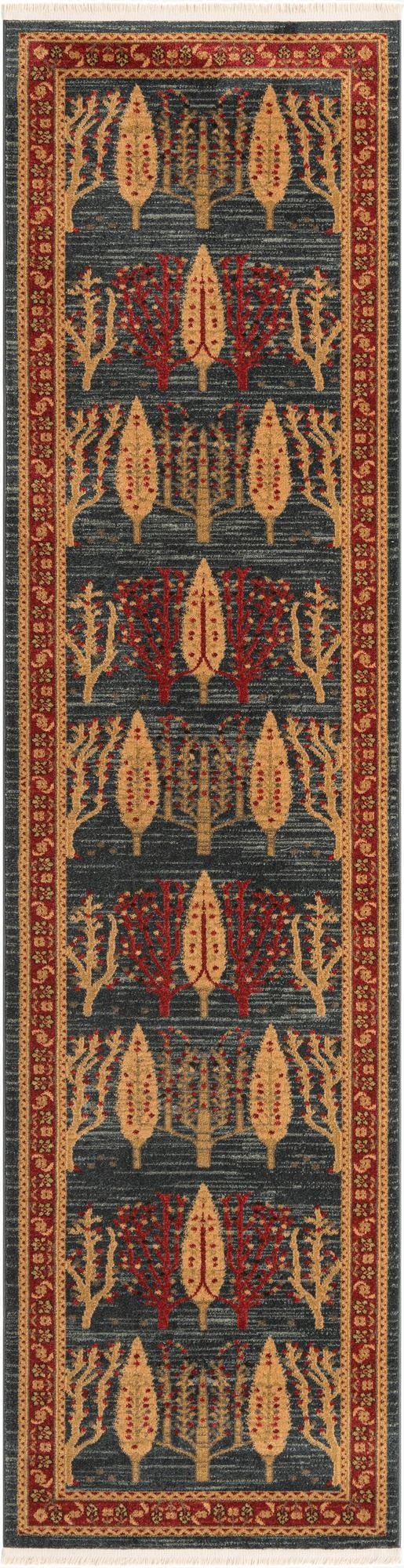  2' 7 x 10' Kashkuli Gabbeh Runner Rug