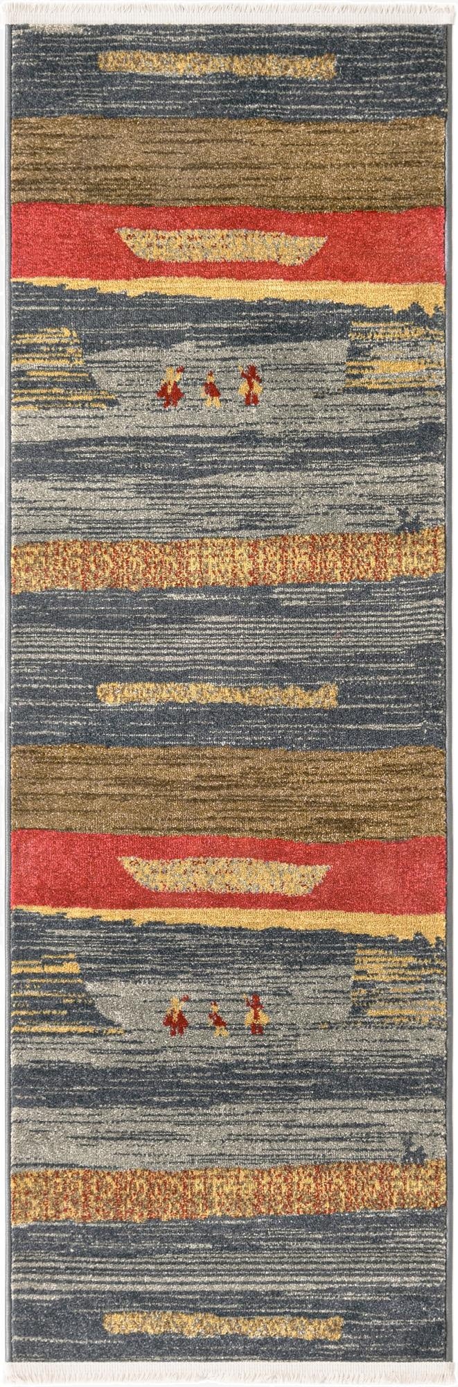  2' x 6' Kashkuli Gabbeh Runner Rug