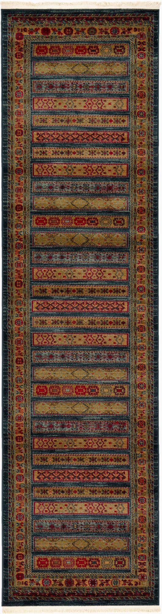  2' 7 x 10' Kashkuli Gabbeh Runner Rug