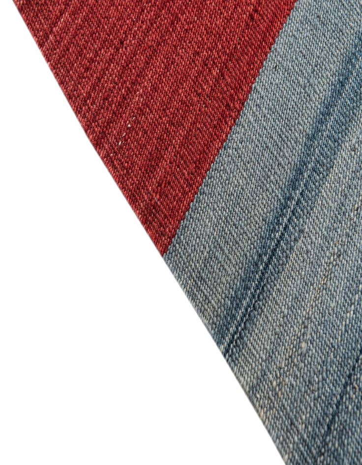 Detail image of  2' 9 x 12' 5  Hand Woven Kilim Modern Wool Runner Rug