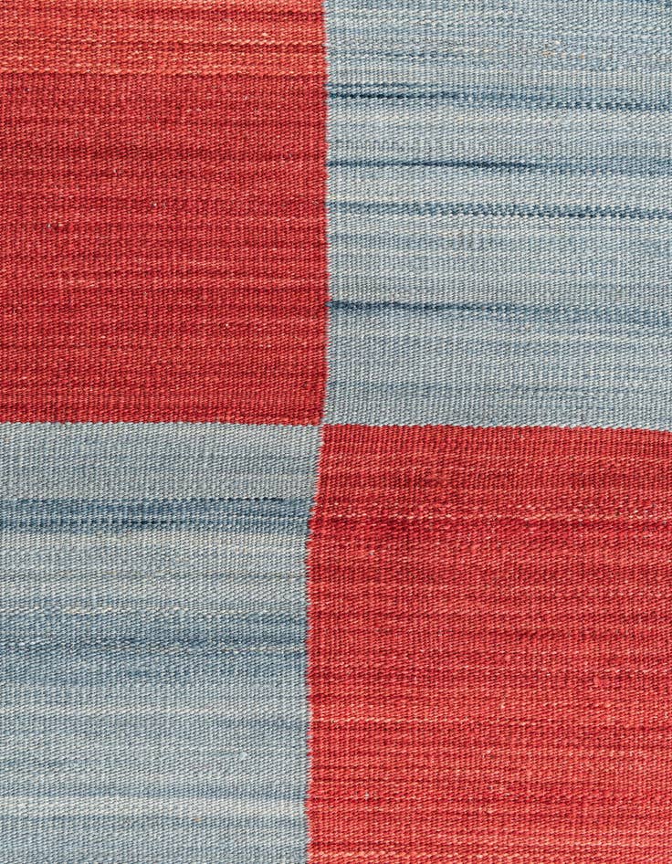 Detail image of  2' 9 x 12' 5  Hand Woven Kilim Modern Wool Runner Rug