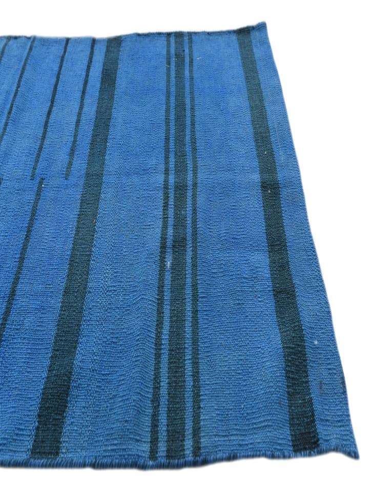 Detail image of  2' 8 x 7' 9  Hand Woven Kilim Modern Wool Runner Rug