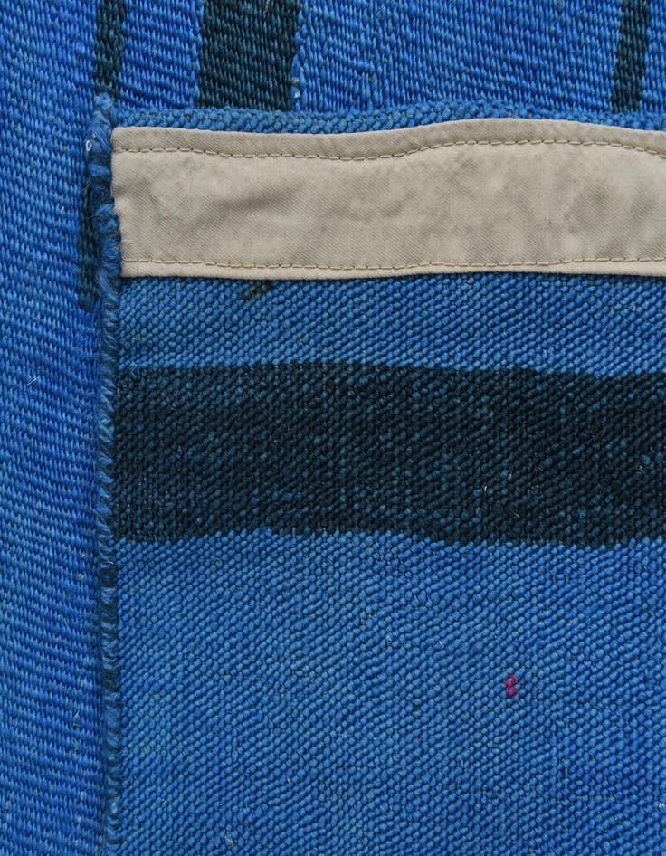 Detail image of  2' 8 x 7' 9  Hand Woven Kilim Modern Wool Runner Rug