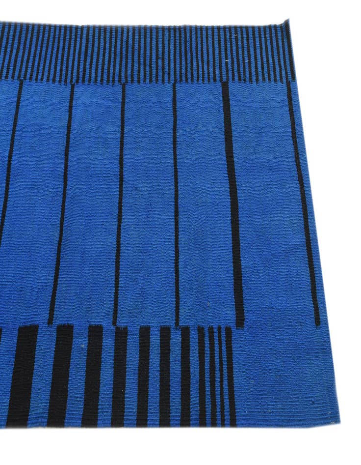 Detail image of  2' 9 x 7' 8  Hand Woven Kilim Modern Wool Runner Rug