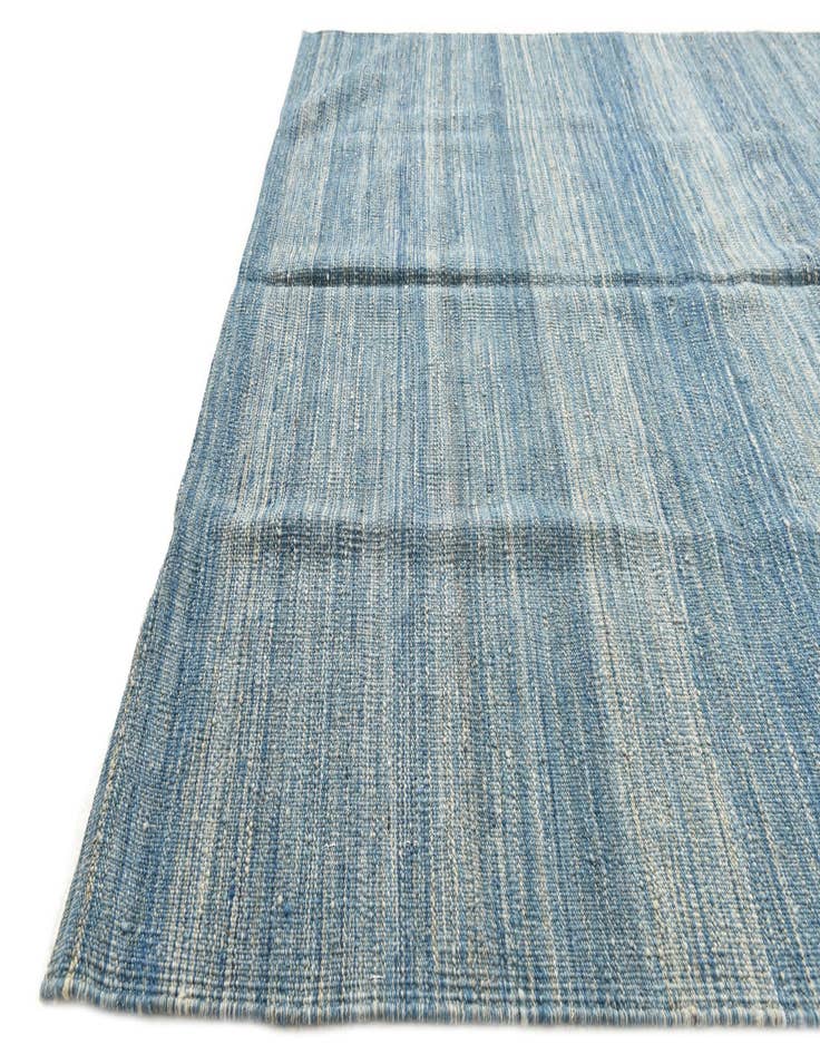 Detail image of  4' 8 x 10' 8  Hand Woven Kilim Modern Wool Runner Rug