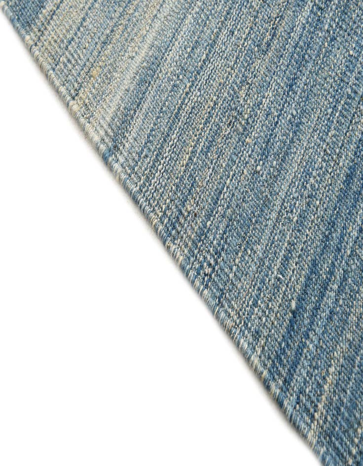 Detail image of  4' 8 x 10' 8  Hand Woven Kilim Modern Wool Runner Rug