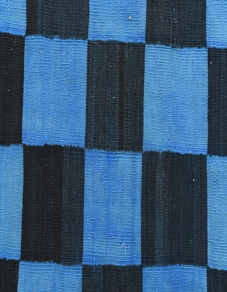 Detail image of  2' 6 x 11' 5  Hand Woven Kilim Modern Wool Runner Rug