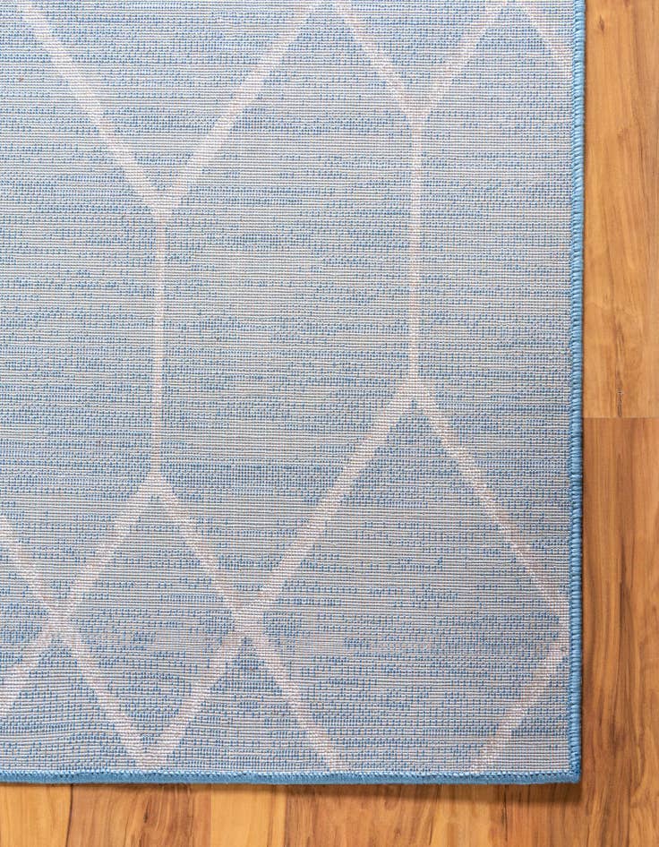 Detail image of  3' x 19' 8 Lattice Trellis Runner Rug