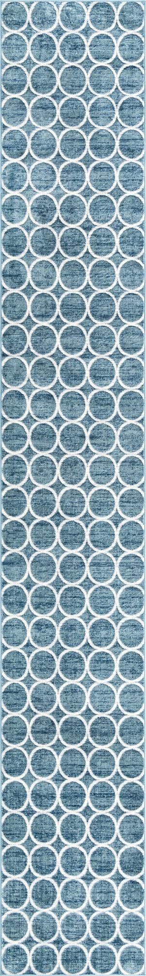  3' x 19' 8 Lattice Trellis Runner Rug