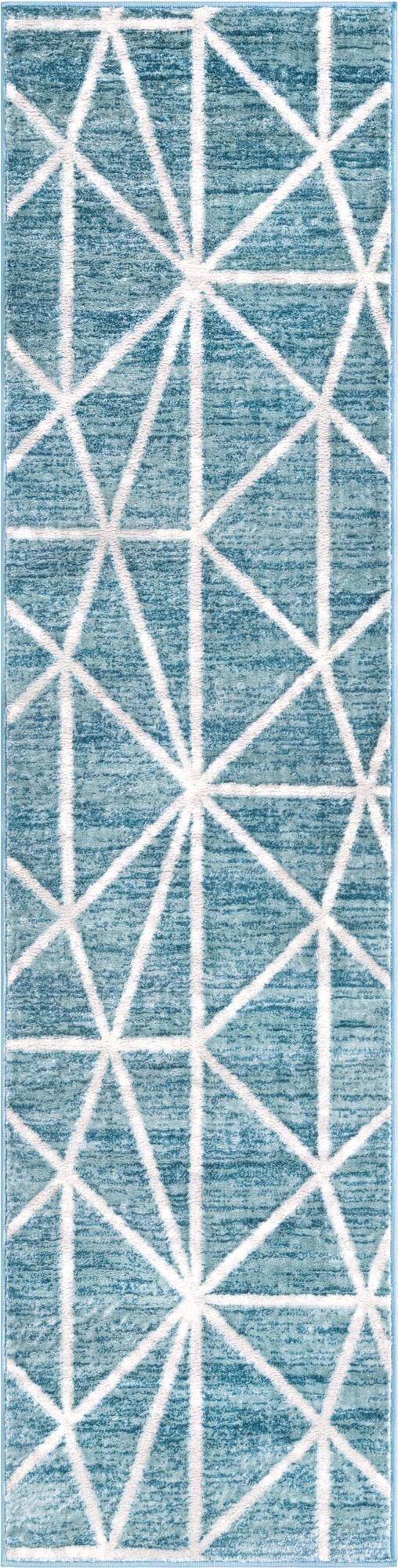  2' x 8' Lattice Trellis Runner Rug