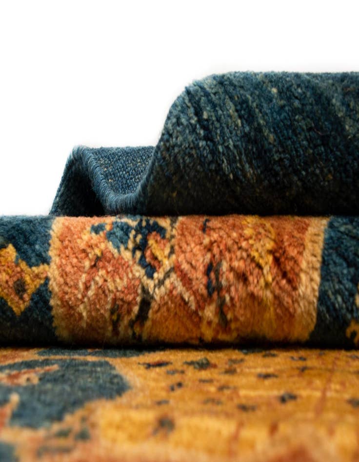 Detail image of  3' x 10' 1 Luribaft Wool Runner Rug