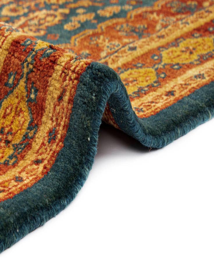 Detail image of  2' 9 x 9' 8 Luribaft Wool Runner Rug