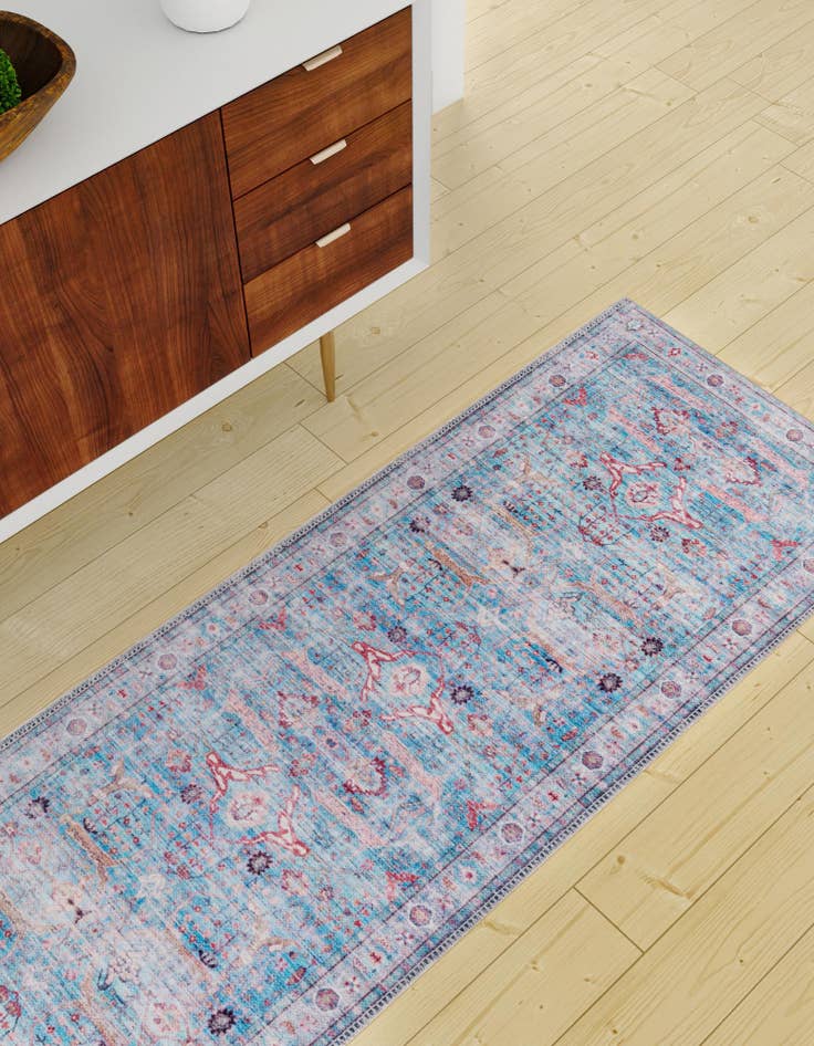 Detail image of  2' x 8'  Washable Maahru Runner Rug