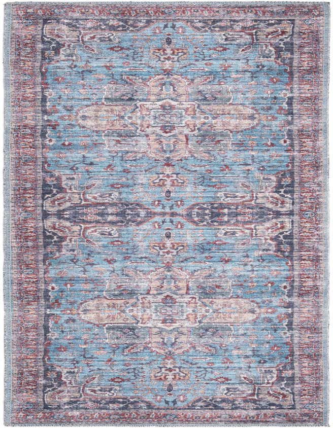 Primary image  2' x 6'  Washable Maahru Runner Rug