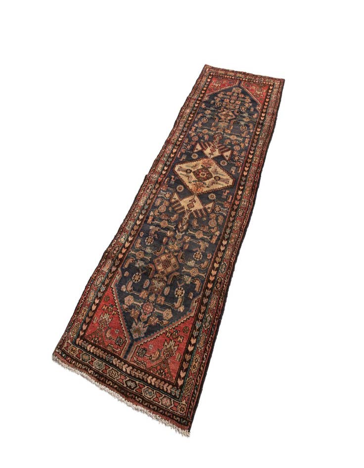 Detail image of  3' 2 x 10' 8 Mehraban Wool Runner Rug