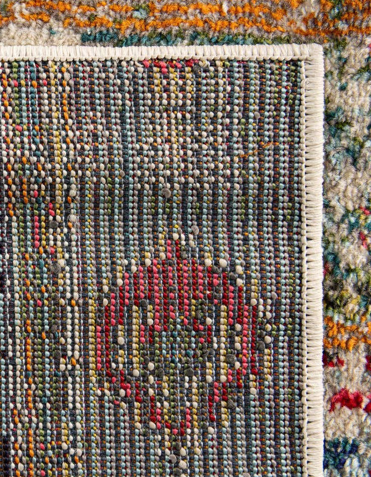 Detail image of  2' 7 x 10'  Washable Mesa Runner Rug
