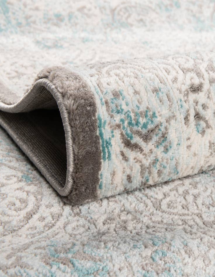 Detail image of  2' 2 x 14' Modern Classical Runner Rug