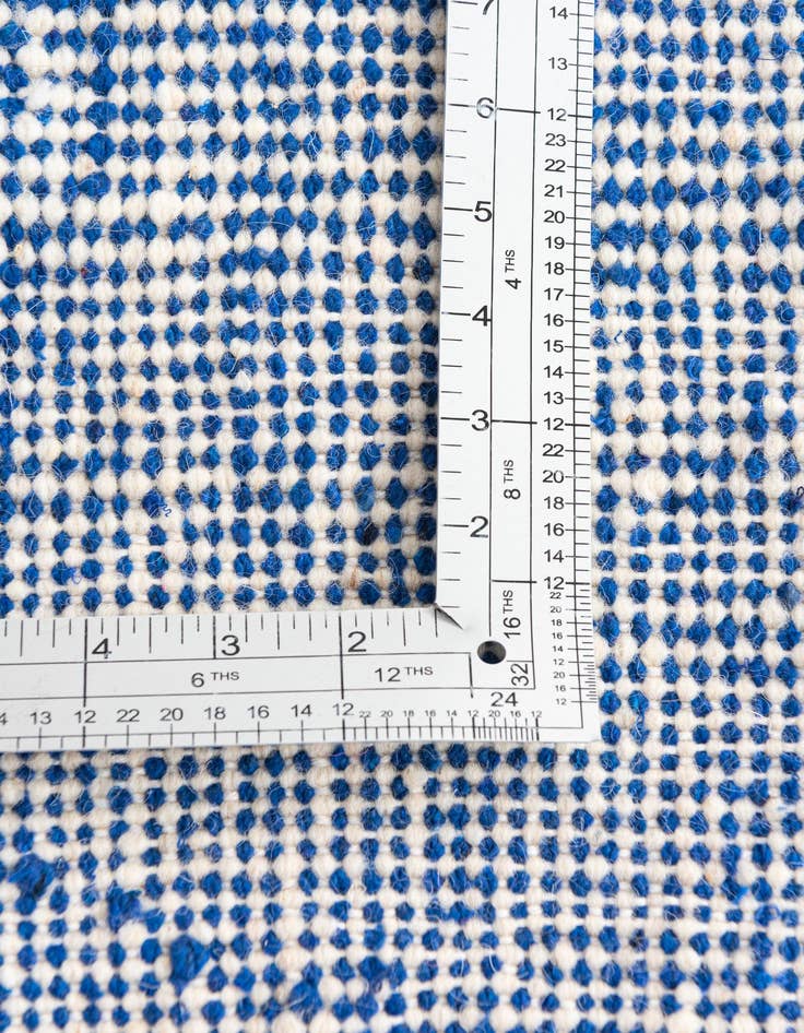 Detail image of  5' 2 x 9' 7  Hand Knotted Moroccan Wool Runner Rug