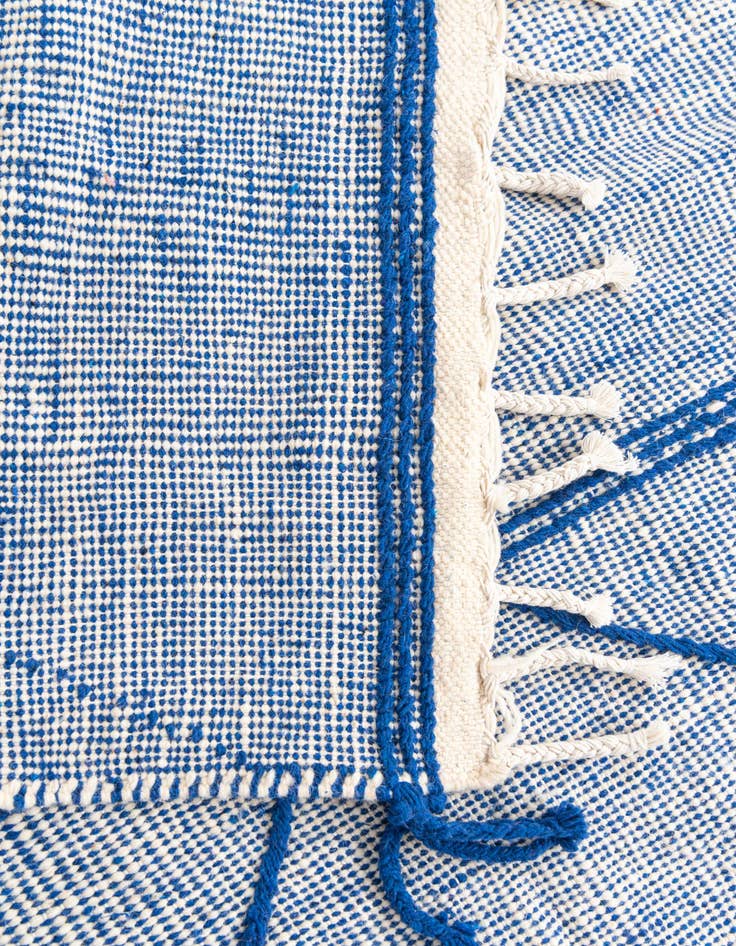 Detail image of  5' 2 x 9' 7  Hand Knotted Moroccan Wool Runner Rug