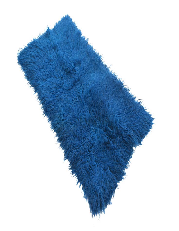 Detail image of  2' 3 x 4' 6  Hand Knotted Moroccan Wool Runner Rug