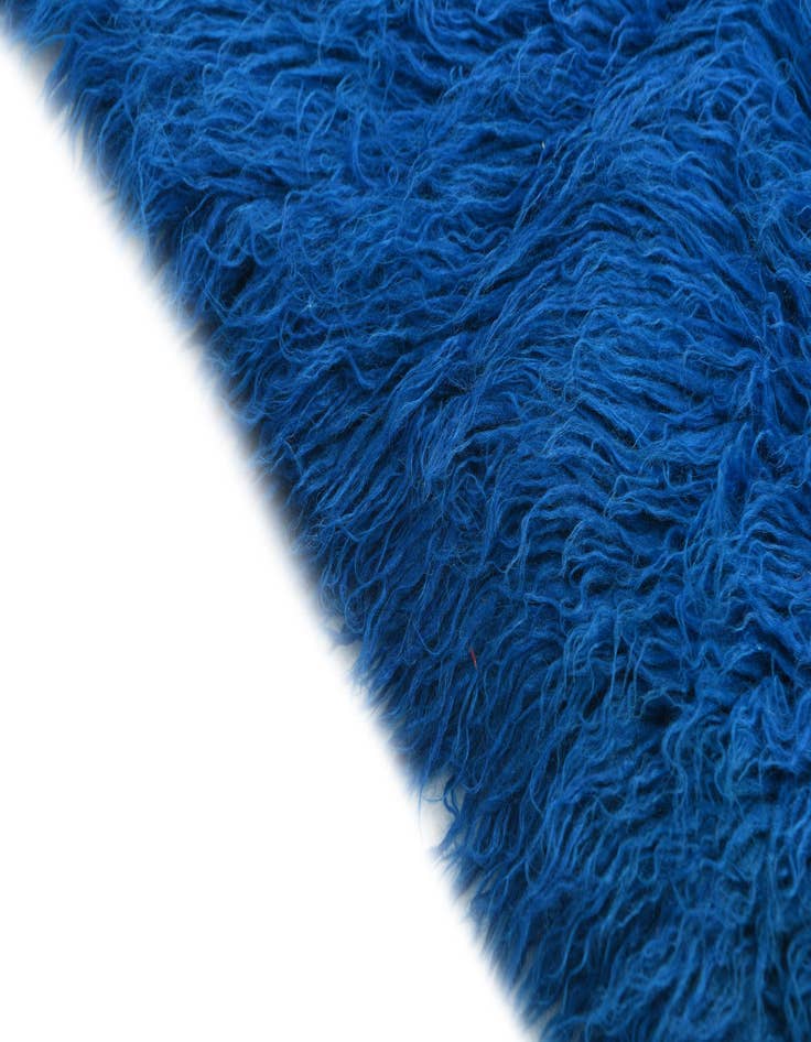 Detail image of  2' 3 x 4' 6  Hand Knotted Moroccan Wool Runner Rug