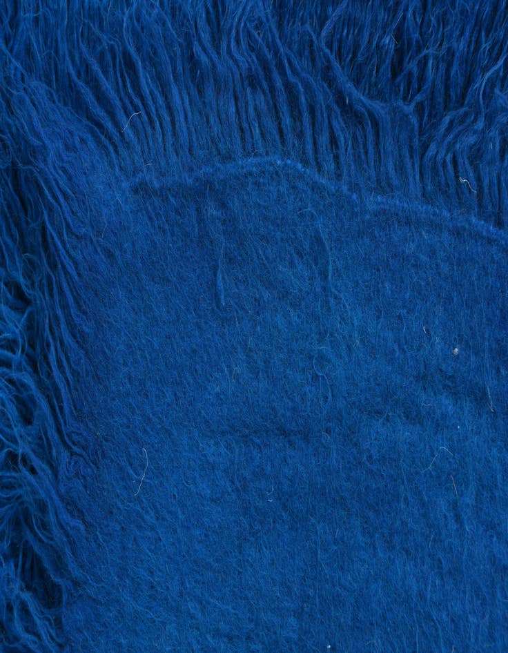 Detail image of  2' 3 x 4' 6  Hand Knotted Moroccan Wool Runner Rug