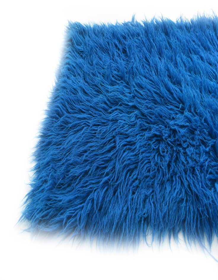 Detail image of  2' 1 x 4' 8  Hand Knotted Moroccan Wool Runner Rug