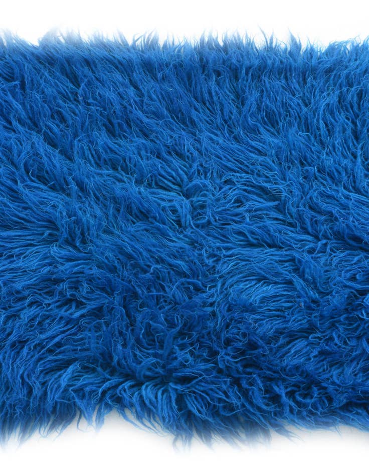 Detail image of  2' 1 x 4' 8  Hand Knotted Moroccan Wool Runner Rug