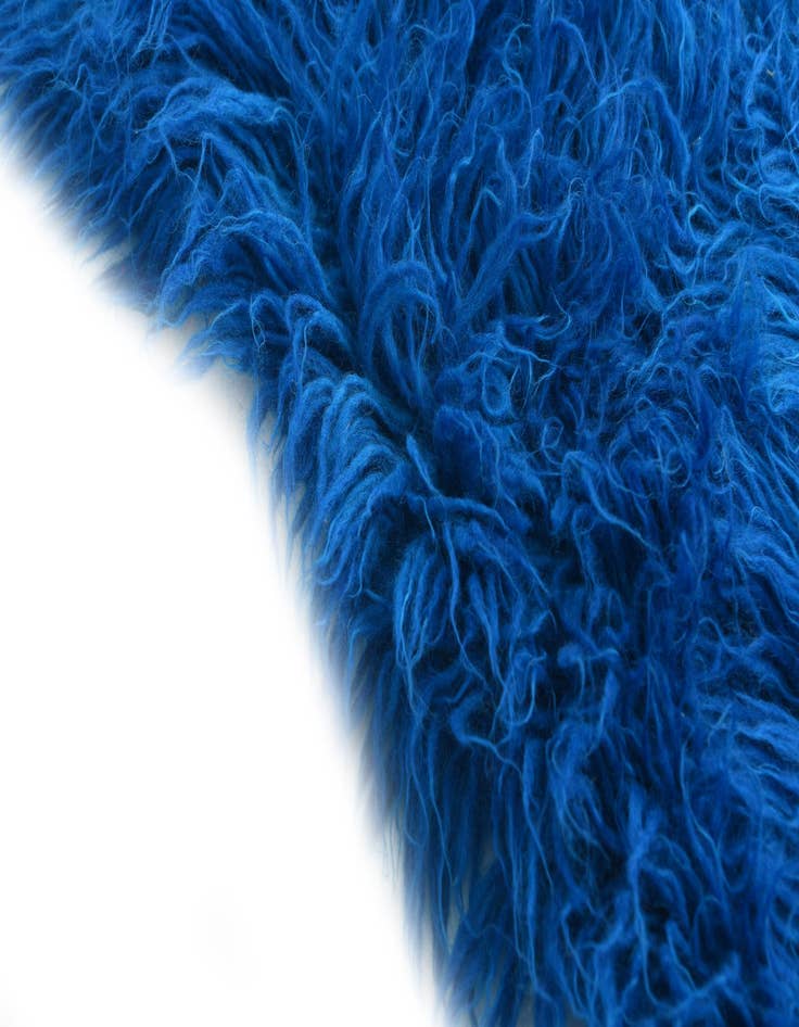 Detail image of  2' 1 x 4' 8  Hand Knotted Moroccan Wool Runner Rug