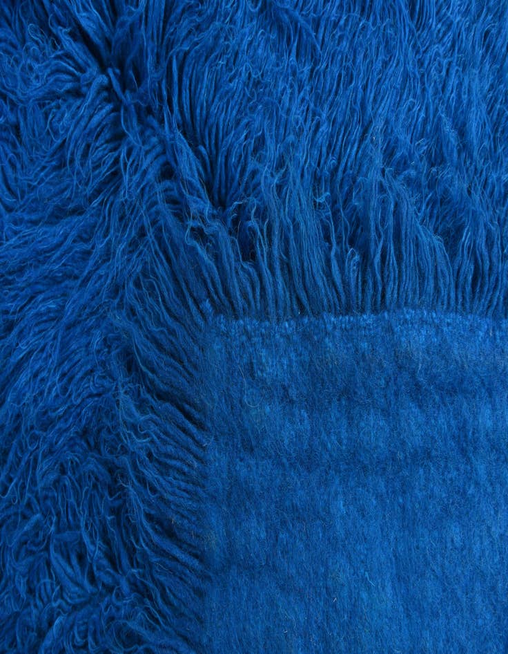 Detail image of  2' 5 x 5'  Hand Knotted Moroccan Wool Runner Rug