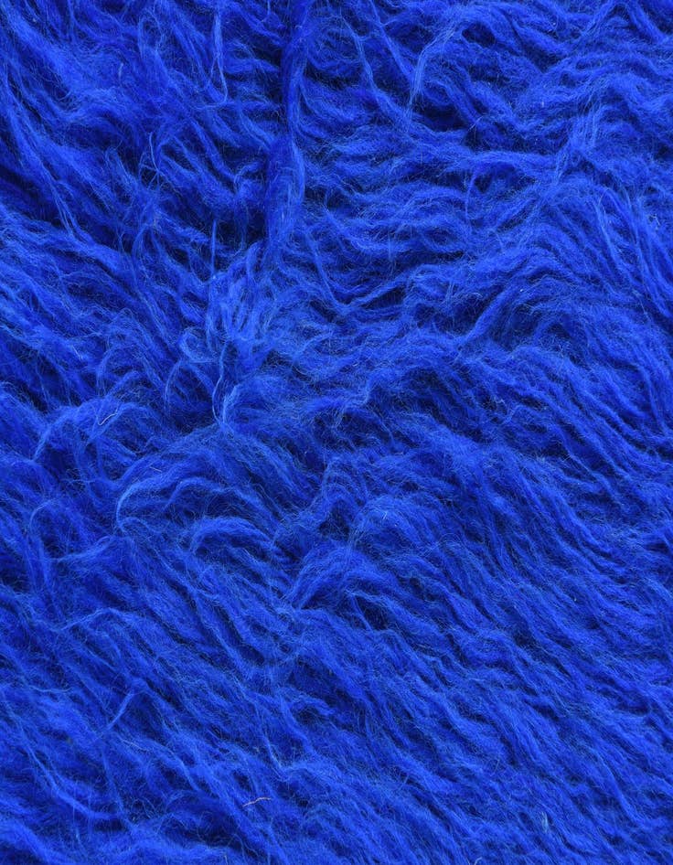 Detail image of  2' 9 x 8' 3  Hand Knotted Moroccan Wool Runner Rug