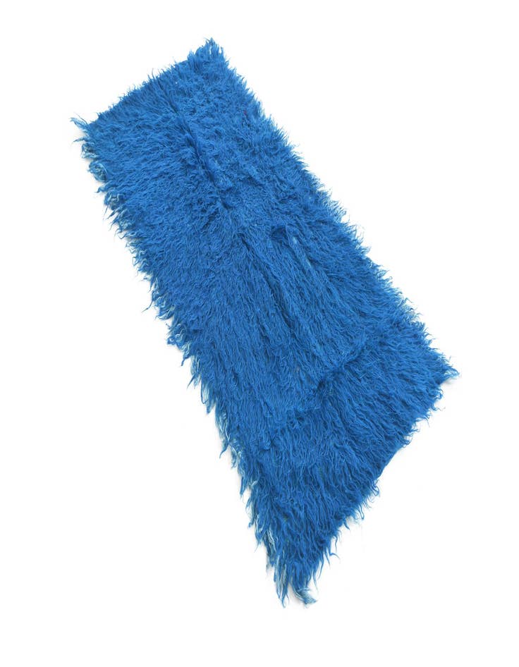 Detail image of  2' 1 x 4' 6  Hand Knotted Moroccan Wool Runner Rug