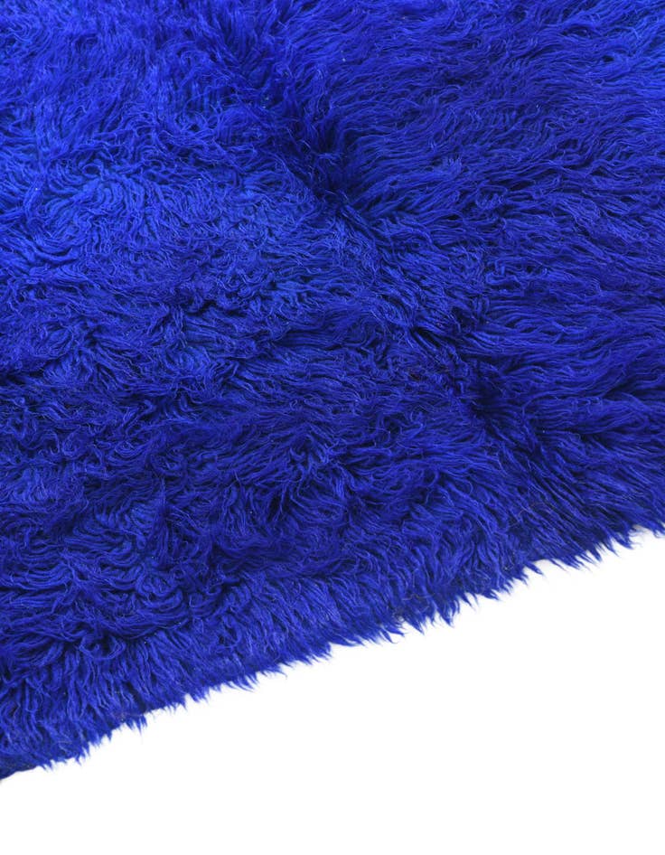 Detail image of  3' 2 x 6' 2  Hand Knotted Moroccan Wool Runner Rug