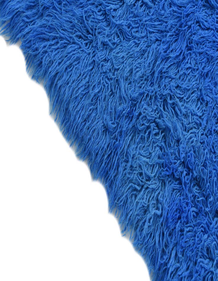 Detail image of  2' 5 x 7'  Hand Knotted Moroccan Wool Runner Rug