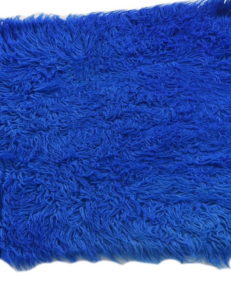 Detail image of  2' 1 x 5' 5  Hand Knotted Moroccan Wool Runner Rug