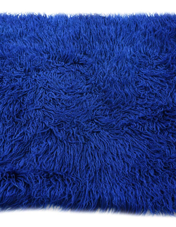 Detail image of  2' 7 x 6' 8  Hand Knotted Moroccan Wool Runner Rug