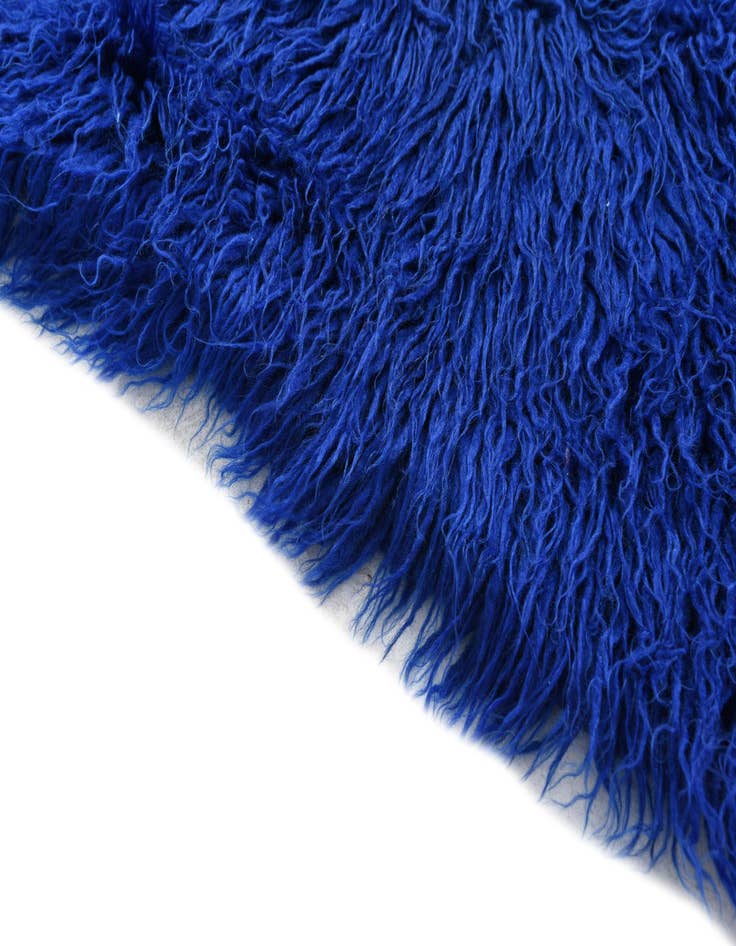 Detail image of  2' 7 x 6' 8  Hand Knotted Moroccan Wool Runner Rug