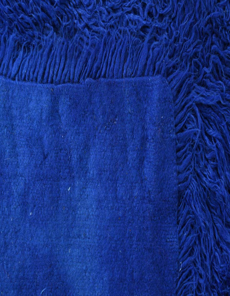 Detail image of  2' 7 x 6' 8  Hand Knotted Moroccan Wool Runner Rug