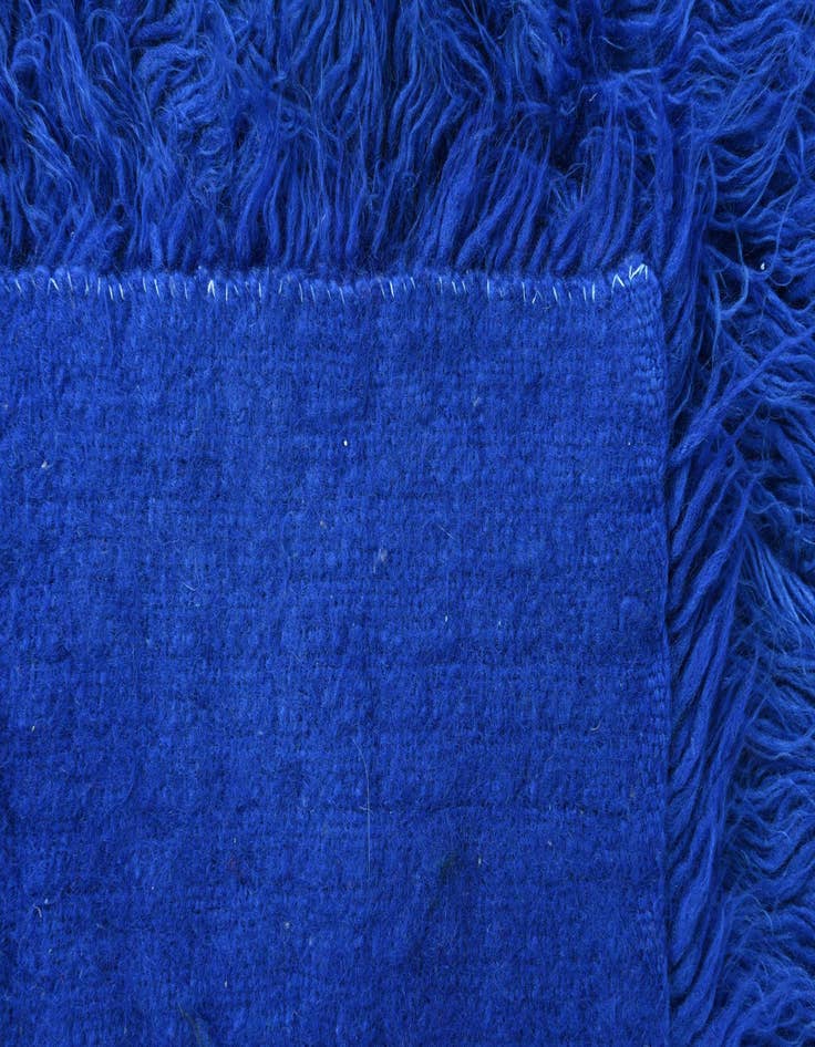 Detail image of  2' x 4' 5  Hand Knotted Moroccan Wool Runner Rug