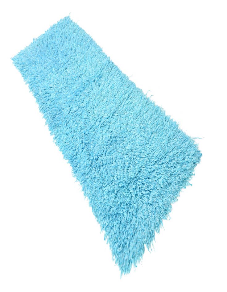 Detail image of  2' 6 x 7'  Hand Knotted Moroccan Wool Runner Rug