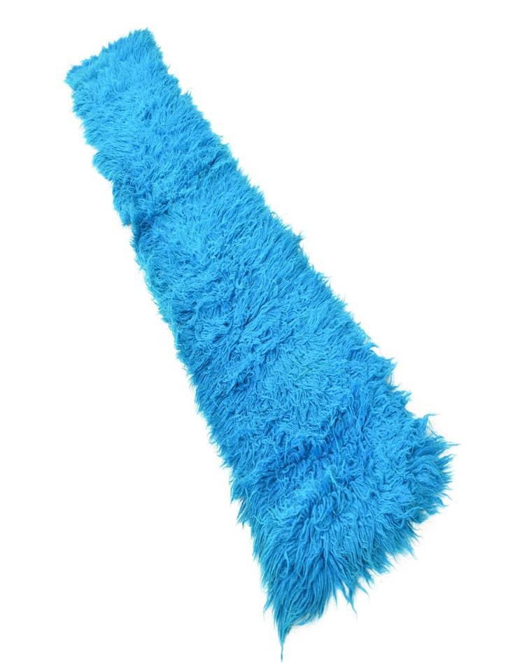 Detail image of  1' 9 x 9' 9  Hand Knotted Moroccan Wool Runner Rug