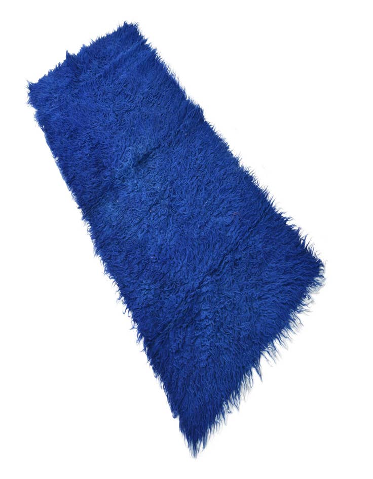 Detail image of  2' 3 x 6' 6  Hand Knotted Moroccan Wool Runner Rug