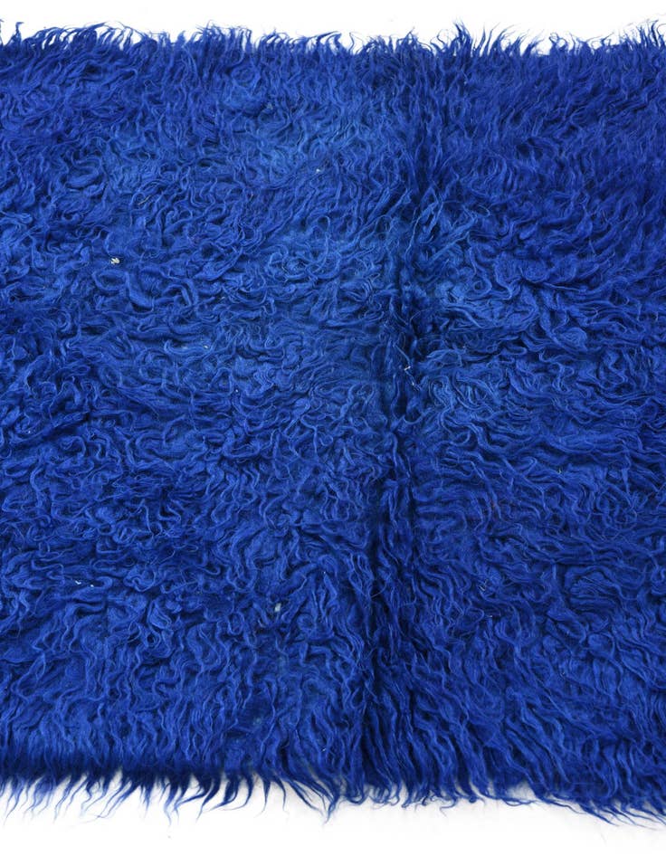 Detail image of  2' 3 x 6' 6  Hand Knotted Moroccan Wool Runner Rug