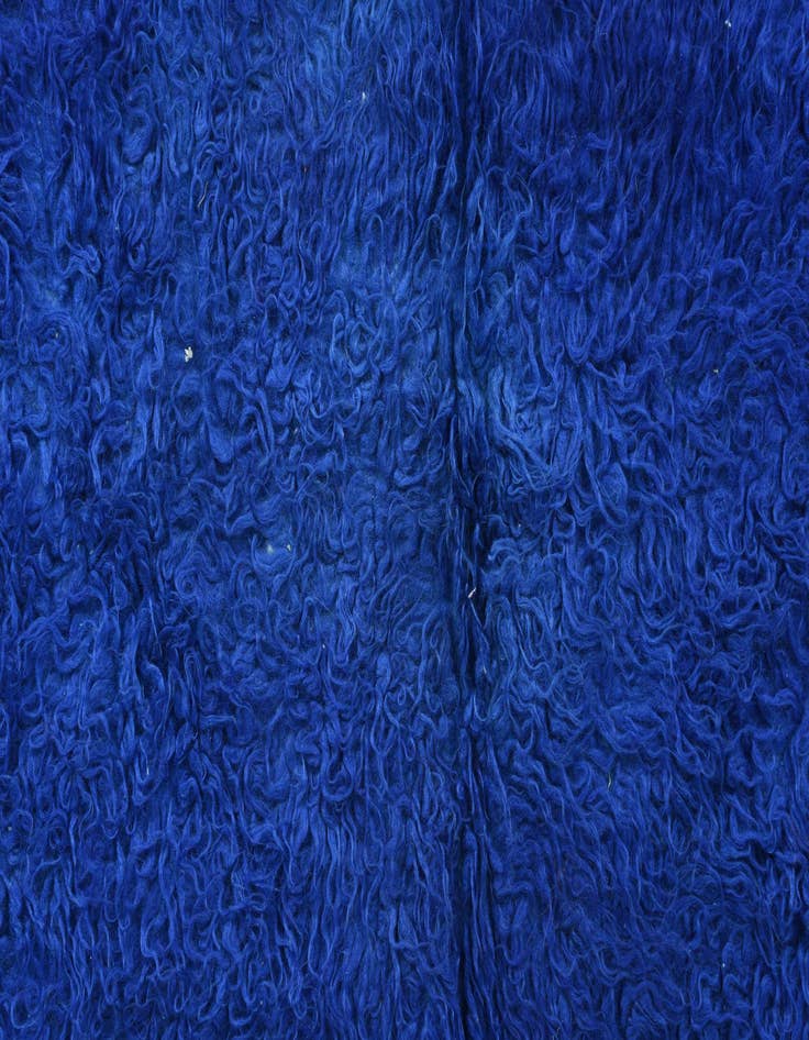 Detail image of  2' 3 x 6' 6  Hand Knotted Moroccan Wool Runner Rug