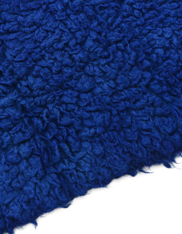 Detail image of  3' 2 x 6' 1  Hand Knotted Moroccan Wool Runner Rug