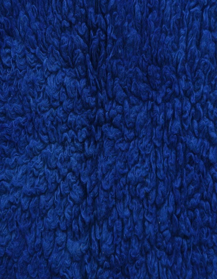 Detail image of  3' 2 x 6' 1  Hand Knotted Moroccan Wool Runner Rug